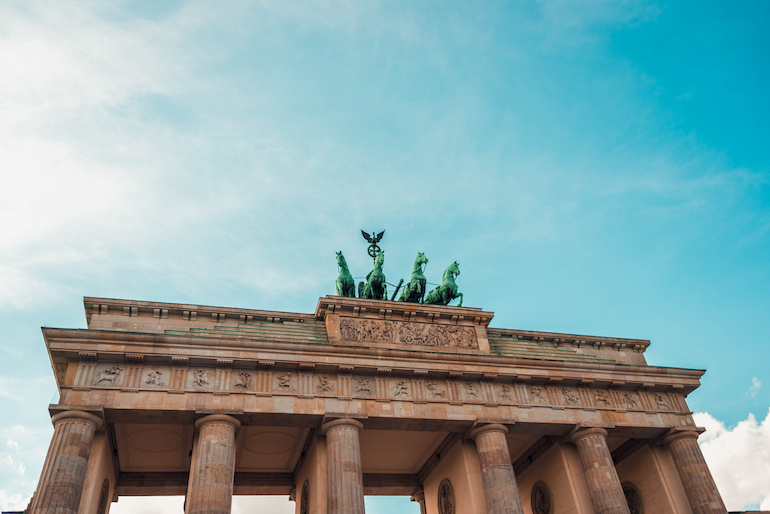 Das Brandenburger Tor in Berlin.