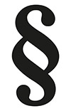 Ein Paragraph-Symbol.