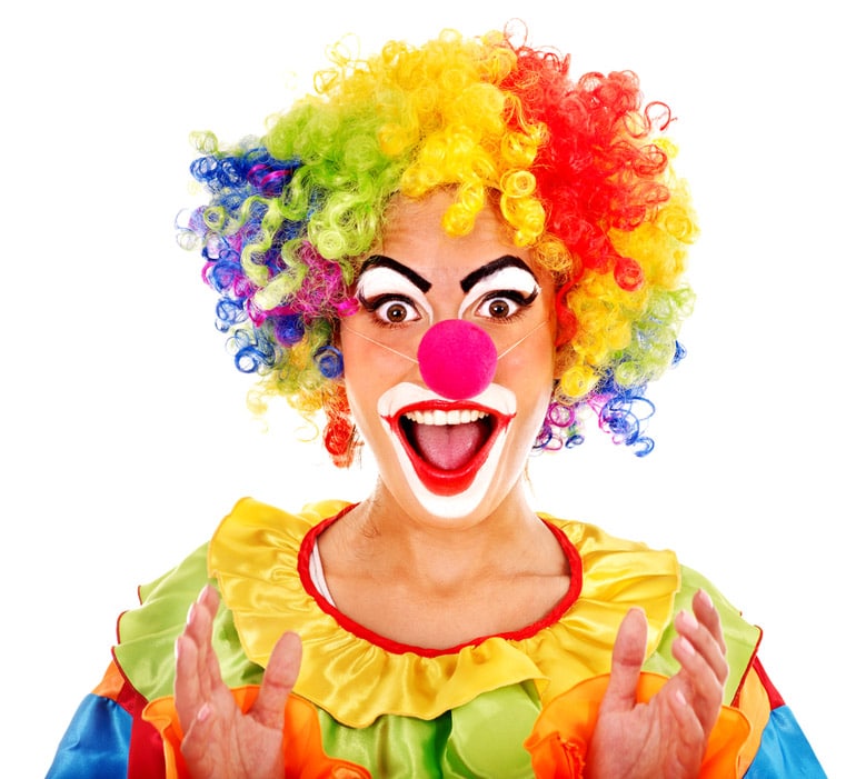 clown make up