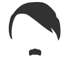 Scheitel und Schnurrbart Icon