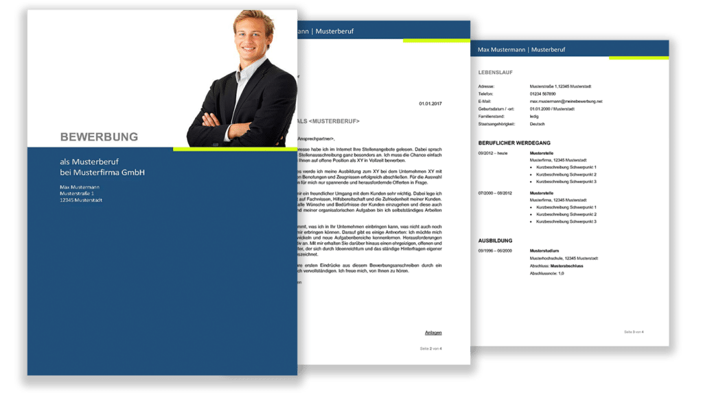 Kostenlose Vorlagen Fur Deine Perfekte Bewerbung